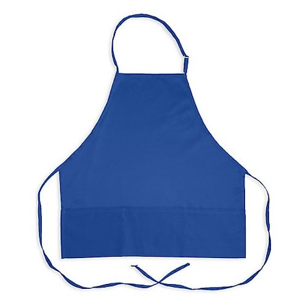 Allpoints Kng 27 In Bib Apron Royal Blue 3 Pocket 1040RBL